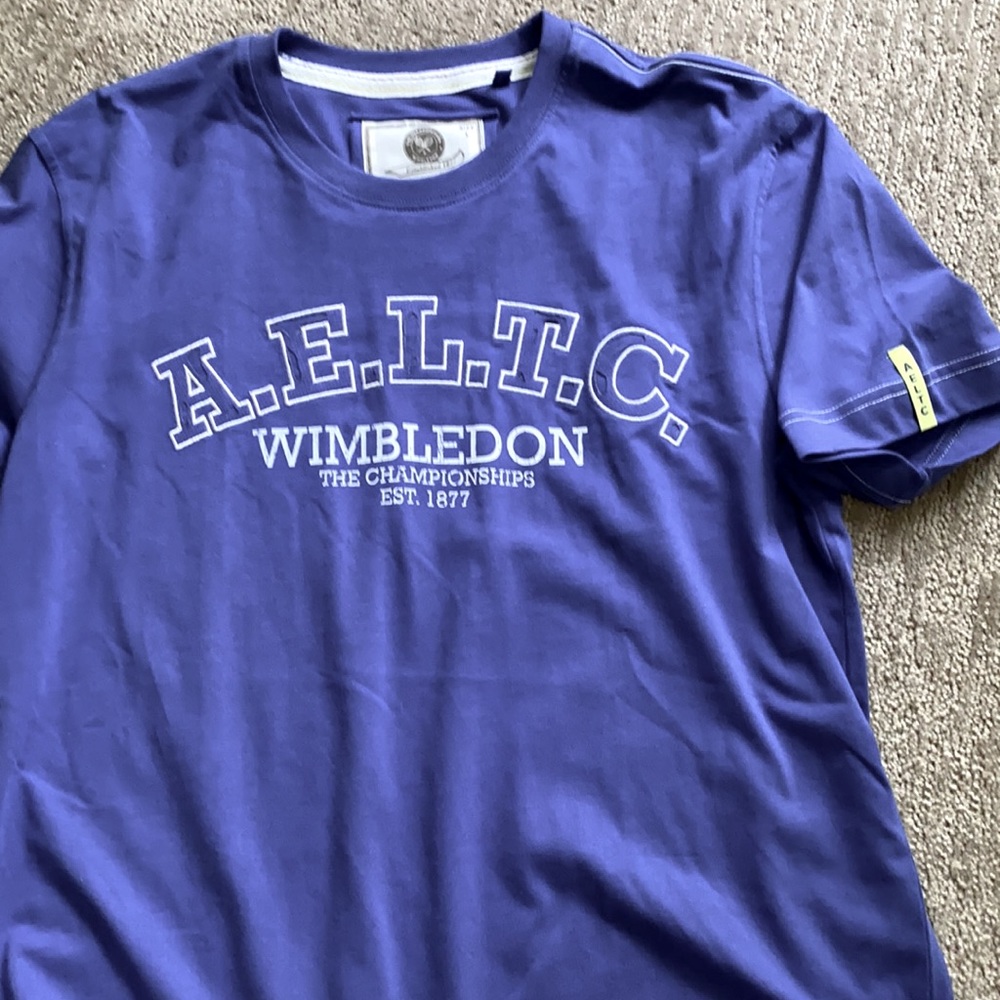 Wimbledon T-shirt. Size: Large. NWOT.